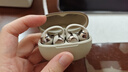 韶音（SHOKZ）OpenDots ONE動(dòng)鈦圈開(kāi)放式藍牙耳機耳夾式耳機藍牙跑步運動(dòng)無(wú)線(xiàn)E310 星際白 曬單實(shí)拍圖