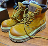 駱駝（CAMEL）【山丘】經(jīng)典大黃靴反絨馬丁靴戶(hù)外工裝靴 L23W076065 土黃 37 曬單實(shí)拍圖