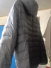 JASONWOOD高端品牌男裝輕薄羽絨服男秋冬季薄款寬松潮流中青年男士鴨絨外套 連帽高檔黑色【現貨速達】 4XL 【建議180-200斤】 曬單實(shí)拍圖