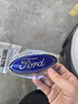 工馬適用福特翼搏13-17-18款前后標志后尾箱福特車(chē)標中網(wǎng)logo標志貼 長(cháng)11.5cm高4.6cm 曬單實(shí)拍圖