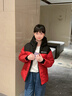 波司登25年冬羽絨服鴨絨男女兒童5A抗菌合體短款加厚防寒連帽外套 曬單實(shí)拍圖