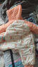 宜爽兒寶寶衣服冬季保暖夾棉連體衣新生嬰兒加絨加厚棉服連帽包腳抱衣潮 曬單實(shí)拍圖