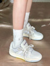 adidas ENTRAP美式校園風(fēng)低幫運(yùn)動(dòng)板鞋少年感復(fù)古籃球鞋阿迪達(dá)斯   米白色/灰色   38 曬單實(shí)拍圖