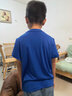 安踏兒童T恤男童短袖速干衣2025夏運動(dòng)T女童跑步短袖T恤衫A52527116 曬單實(shí)拍圖