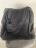 皮爾卡丹（pierre cardin）牛仔外套男冬季加絨加厚寬松大碼男裝翻領(lǐng)夾克棉服男毛領(lǐng)棉衣外套 黑色 XL 【適合135-150斤】 曬單實(shí)拍圖