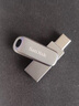 閃迪（SanDisk）128GB Type-C USB3.2 手機U盤(pán)DDC4 讀速高達400MB/s 自動(dòng)備份 手機電腦兩用 金屬雙接口大容量?jì)?yōu)盤(pán) 曬單實(shí)拍圖