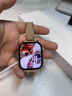 Apple/蘋(píng)果 Watch S11 智能手表GPS款42毫米玫瑰金色鋁金屬表殼淡桃粉色運(yùn)動(dòng)型表帶S/M MEUN4CH/B 曬單實(shí)拍圖