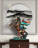 京城世家銅騎馬關(guān)公擺件武圣關(guān)公像家居武財神客廳辦公室桌面裝飾開(kāi)業(yè)送禮 《無(wú)往不勝》42*32*46cm 曬單實(shí)拍圖