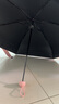蕉下（beneunder）防紫外線(xiàn)遮陽(yáng)傘五折黑膠膠囊晴雨傘防曬傘BM525春日櫻 曬單實(shí)拍圖