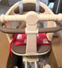 雅迪（yadea）電動(dòng)車(chē)摩登光芒兒童座椅前置通配型寶寶椅安全避震電瓶車(chē)兒童座椅包圍款-米白色 曬單實(shí)拍圖
