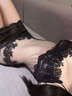 潔絲戀情趣內衣用品純欲性感睡衣吊帶后媽裙丁字褲sm羞恥黑絲戰袍黑刺激 帶蕾絲裙+黑絲開(kāi)檔絲襪 130斤可穿 曬單實(shí)拍圖