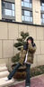 駱駝?dòng)鸾q服男女同款輕薄羽絨服男鴨絨面包服情侶外套冬季 薇紫色/幻影黑 男女同款,7089H XL 曬單實(shí)拍圖