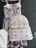 山頭林村halokity包包HelloKitty旅行背包2025小眾大學(xué)生通勤書(shū)包百搭 KT雙肩包包 曬單實(shí)拍圖
