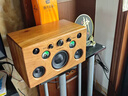 德國實木發(fā)燒級HIFI藍牙音箱家用客廳手機U盤音響高音質重低音炮 實木花梨木音響+雙話筒 曬單實拍圖