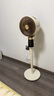創(chuàng)維【全屋驅(qū)蚊】空氣循環(huán)扇家用電風扇落地扇2025新款大風量語音遙控輕音節(jié)能臥室小風扇Q522 白咖色 曬單實拍圖