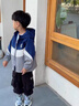 奧特曼童裝男童外套春秋薄款2025新款兒童衣服中小童男寶寶秋裝連帽風(fēng)衣 藏青色 90 建議80-90cm1歲半-2歲 曬單實(shí)拍圖