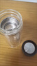 【清倉】雙層玻璃杯男女加厚耐高溫水杯水杯子便攜大容量隔熱茶杯 活動熱銷：抗摔隔熱500cc未來銀 曬單實拍圖
