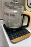 美的（Midea） 養(yǎng)生壺1.5L 高硼硅玻璃煮茶壺 智能預(yù)約保溫電熱水壺 大口徑燒水壺電水壺 附帶濾網(wǎng) 【316L材質(zhì)】GE1703Pro 1.5L 曬單實(shí)拍圖