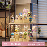 EACHY盲盒展示架收納盒透明防塵手辦玩具labubu泡泡瑪特展示盒-大號 曬單實(shí)拍圖