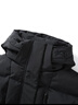 樂町【商場同款】連帽廓形長款羽絨服冬季新款保暖外套C2ACE4332 黑色 M 曬單實(shí)拍圖
