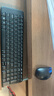 羅技（Logitech）MK220 鍵鼠套裝 無(wú)線(xiàn)鍵鼠套裝 辦公鍵鼠套裝  多媒體鍵鼠套裝 帶無(wú)線(xiàn)2.4G接收器 黑色 曬單實(shí)拍圖