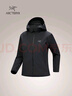 ARC'TERYX始祖鳥 GAMMA HOODY 防風(fēng) 女子 軟殼夾克 BLACK/黑色 M 曬單實(shí)拍圖