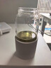北鼎（Buydeem）玻璃杯茶水分離泡茶杯子 耐高溫水杯便攜隨手杯 教師節(jié)禮物燕麥白 曬單實(shí)拍圖