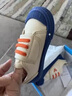 迪士尼迪士尼學(xué)步鞋幼兒園鞋室內鞋男童軟底防滑童鞋小寶寶帆布鞋女童鞋 米白/藍 【透氣防滑】 28 【腳長(cháng)16.5-17.0cm】 曬單實(shí)拍圖