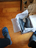 斯凱奇（Skechers）皮鞋男士一腳蹬軟底休閑皮鞋2025秋新款足弓支撐閃穿鞋205492 曬單實(shí)拍圖
