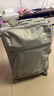 僅重2KG出口日本超輕牛津布旅行箱輕便旅行箱萬(wàn)向輪防水行李箱 石巖灰 26英寸 高密度防水面料耐磨防刮 曬單實(shí)拍圖