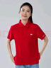 JDL 京東物流定制logo（刺繡工藝）polo衫 短袖休閑商務(wù) 夏季新款潮流上衣 紅色 M 曬單實(shí)拍圖