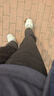 Navigare意大利小帆船25秋冬男微闊直筒休閑褲通勤長(zhǎng)褲1342075505黑31 曬單實(shí)拍圖