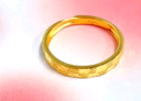 中國黃金滿天星黃金情侶戒指999足金對戒七夕情人節(jié)禮物送男女朋友老婆 金重約1.7g【足金女戒】 曬單實(shí)拍圖