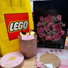 樂(lè )高（LEGO）【五月天阿信同款】積木10374 粉玫瑰花束 新品花植 生日禮物 曬單實(shí)拍圖