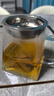 憶壺茶（YIHUTEA）玻璃公道杯帶過濾網(wǎng)茶漏套裝茶具配件茶海分茶器加厚功夫茶杯大號(hào) 公道杯350ml+茶漏 曬單實(shí)拍圖