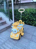 麥格萌兒童電動(dòng)車(chē)1-3-6歲新款寶寶玩具車(chē)可坐人寶寶遙控電瓶車(chē)周歲禮物 兒童玩具車(chē)奶黃色【推桿滑行款】 兒童滑行車(chē)扭扭車(chē)防側翻六一兒童節生日禮物 曬單實(shí)拍圖