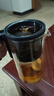 鳴盞飄逸杯玻璃內膽按壓式磁吸無(wú)桿泡茶壺茶水分離沖茶器茶具懶人茶壺 曬單實(shí)拍圖