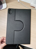 閃魔適用華為matepad11.5s保護套25/24款輕薄matepad11.5s保護殼橫豎旋轉黑色全包柔光版通用軟殼 曬單實(shí)拍圖