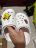 卡駱馳（CROCS）貝雅兒童洞洞鞋男女童戶(hù)外包頭沙灘鞋拖鞋/207013/207012 白色-100 28 (165mm) 曬單實(shí)拍圖