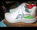 李寧（LI-NING）赤兔跑步鞋男鞋2025秋季新款輕量高回彈中考體育競速運動鞋 深航艦藍 42 (265mm) 曬單實拍圖