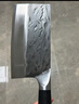 京東京造 9系菜刀 刀具家用斬骨切菜廚師專(zhuān)用【9鉻鋼材】斬切刀 曬單實(shí)拍圖