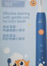 飛利浦（PHILIPS）【李佳琦直播同款】?jì)和妱?dòng)牙刷 男孩女孩生日禮物 適用4-6-12歲2種模式 自帶2支刷頭藍HX2432/01 曬單實(shí)拍圖