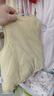 童泰（TONGTAI）嬰兒馬甲秋冬季純棉夾棉兒童衣服男童女童外出上衣坎肩馬夾 黃色 73 曬單實(shí)拍圖