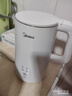 美的（Midea）電熱水壺燒水壺自動斷電保溫一體 恒溫壺食品304不銹鋼 長效保溫 1500W快速加熱1.5升 SH15X301 曬單實拍圖