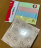 晨光（M&G）文具800張便利貼組合裝4色四分條標簽貼76*76mm/76*19mm各1包便簽貼紙索引貼辦公用品開(kāi)學(xué)必備 曬單實(shí)拍圖