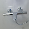 漢斯格雅（Hansgrohe）智能花灑沛適飛手持花灑噴頭恒溫帶下出水浴缸龍頭淋浴組合套裝 105MM沛適飛恒溫帶下出水 曬單實(shí)拍圖