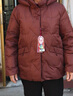 唐致中老年羽絨服女裝短款60歲70媽媽洋氣加厚老人奶奶太太冬季外套裝 咖啡 XL 【推薦85-105斤】 曬單實(shí)拍圖