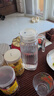 樂(lè)美雅 玻璃水壺涼水杯飲料果汁茶壺 無(wú)鉛鴨嘴壺 八角四方條壺 1.1L條紋壺【加厚耐熱】 曬單實(shí)拍圖