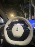 諾蒂爾德國方向盤套適用問界M9M8方向盤套專用超薄透氣防滑吸汗四季通用 小羊皮紋【韶華杏全壓孔-D形盤】原車同色 曬單實拍圖