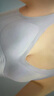 浪莎無痕內(nèi)衣女薄款夏季大胸顯小胸聚攏無鋼圈美背式冰絲涼感文胸罩 曬單實拍圖